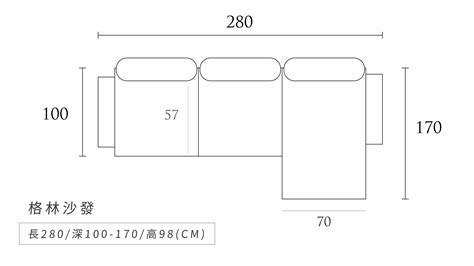 三人l型沙發尺寸